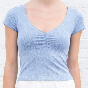 Brandy Melville Gina Floral Top